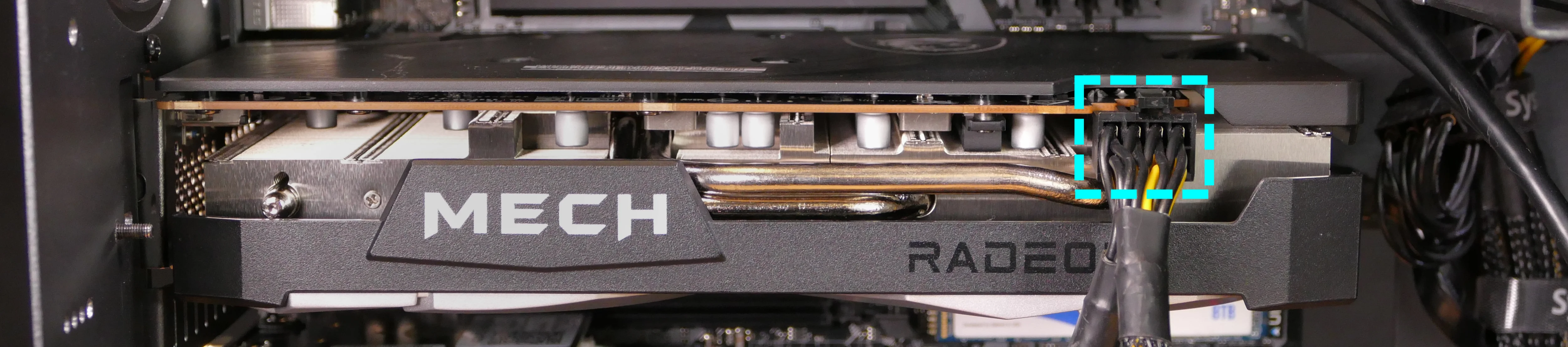 GPU power connections