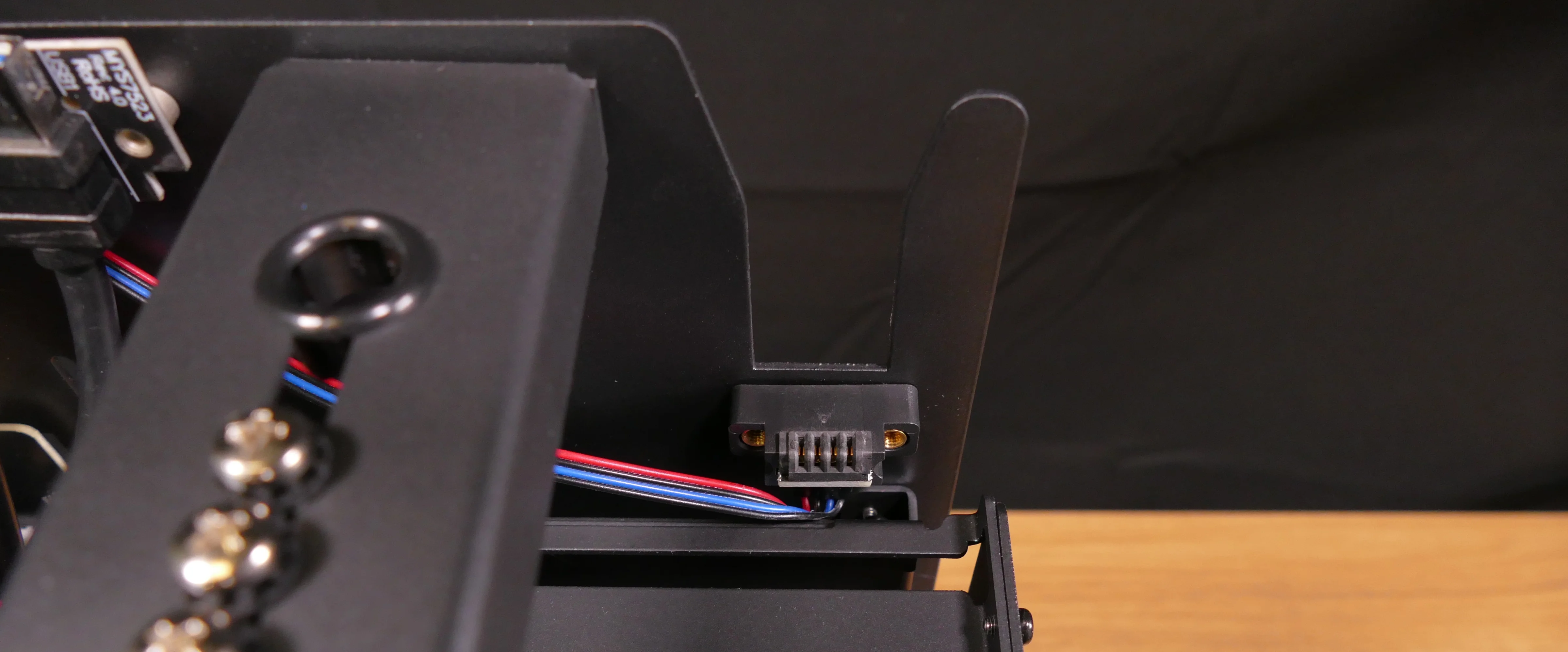 Power button receptacle