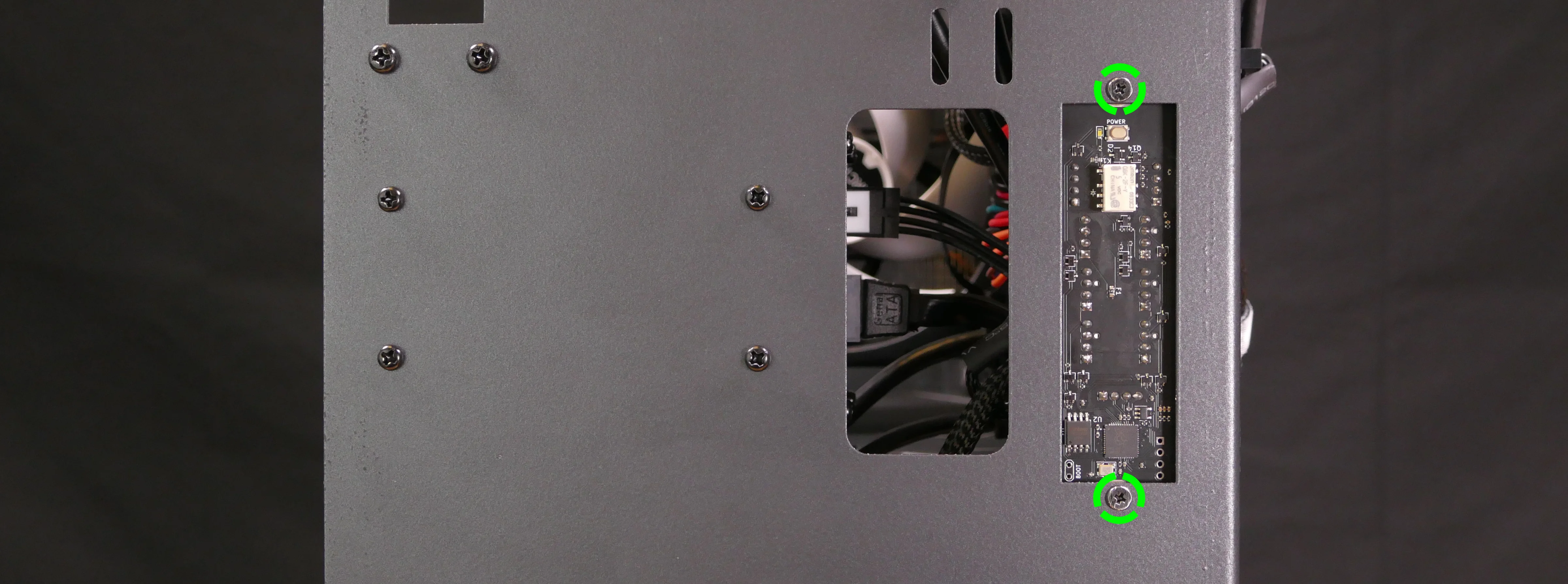 Thelio Io drive cage screws